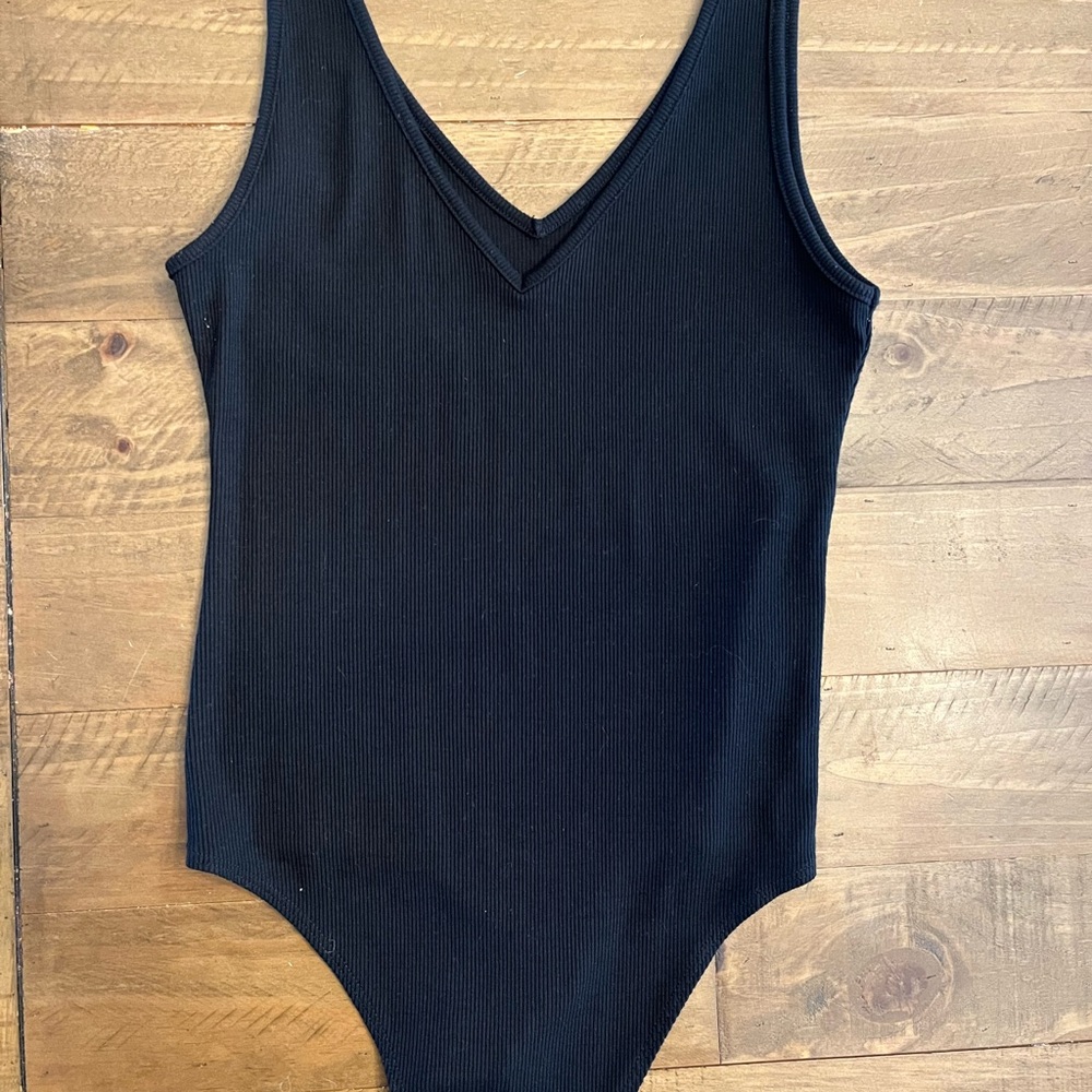 American Eagle Outfitters Black Bodysuit